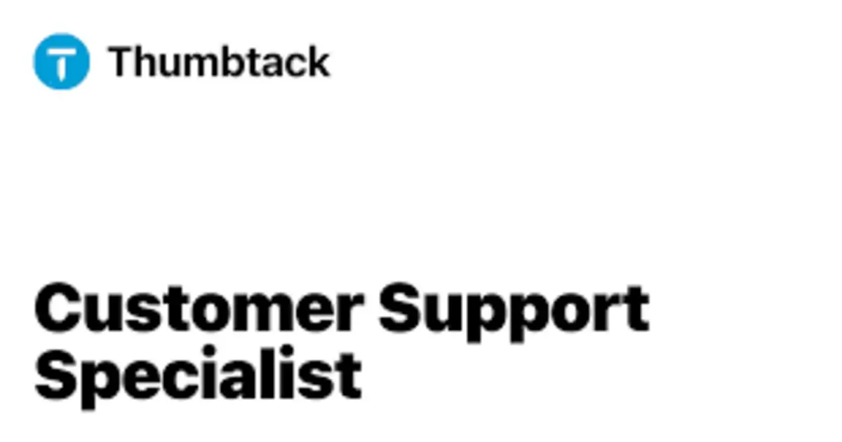 How to Contact Thumbtack Customer Service